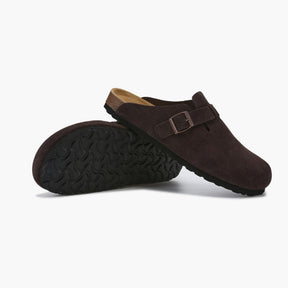 Old Money Suede Clogs – Der perfekte Mix aus Stil und Komfort •