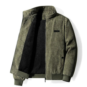 Felix | Retro Corduroy Sherpa Jacke