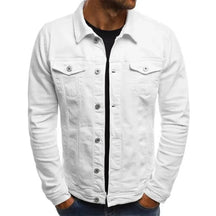 Dario Herren Denim Jacke | Hochwertige Baumwolle, Klassischer Slim Fit