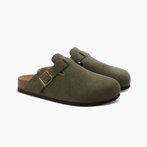 Old Money Suede Clogs – Der perfekte Mix aus Stil und Komfort •