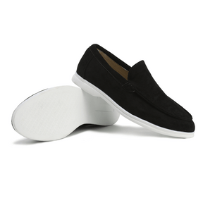 Niedrige Wildleder Slipper für Männer