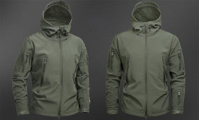 Herren Fleecejacke Softshell Bergsteiger Winterjacke