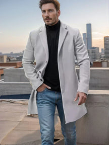 Herren Baumwolljacke Eleganter Schnitt