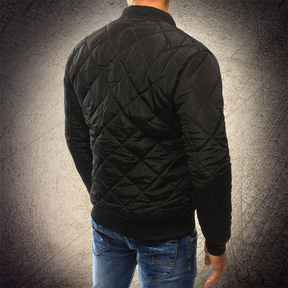 Herren Stepp-Nylon Bomberjacke
