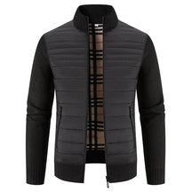 Herren Fleecejacke Gestrickt Warm Komfort Kleidung